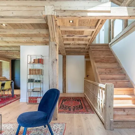 Comfortable, Spacious And Bright In Smooth Check-in & Private Parking Vallorcine